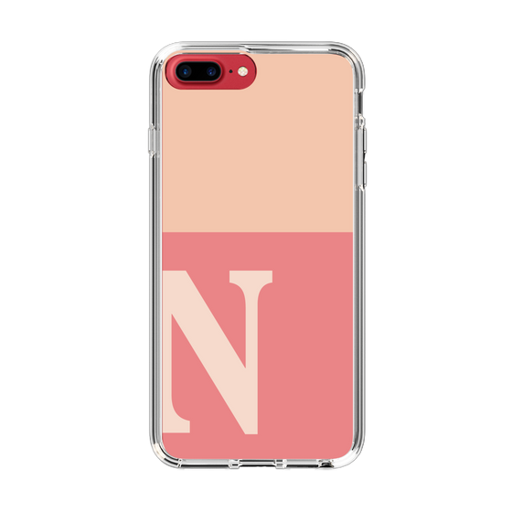 Slim Protection Case［ Original - initial two tone - N pink ］