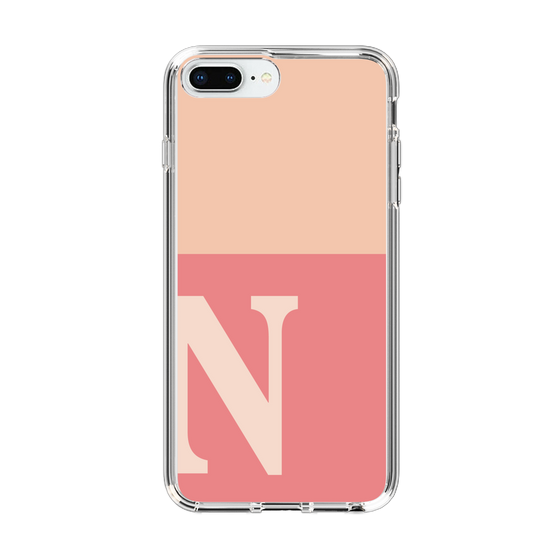 Slim Protection Case［ Original - initial two tone - N pink ］