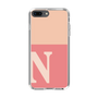 Slim Protection Case［ Original - initial two tone - N pink ］
