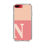 Slim Protection Case［ Original - initial two tone - N pink ］