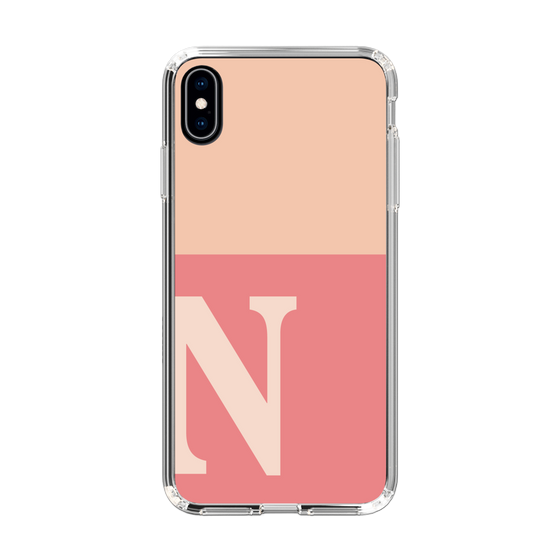 Slim Protection Case［ Original - initial two tone - N pink ］