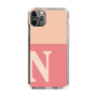 Slim Protection Case［ Original - initial two tone - N pink ］