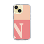 Slim Protection Case［ Original - initial two tone - N pink ］