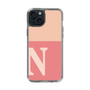 Slim Protection Case［ Original - initial two tone - N pink ］