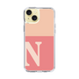 Slim Protection Case［ Original - initial two tone - N pink ］
