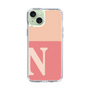 Slim Protection Case［ Original - initial two tone - N pink ］