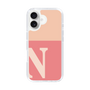 Slim Protection Case［ オリジナル - initial two tone - N pink ］