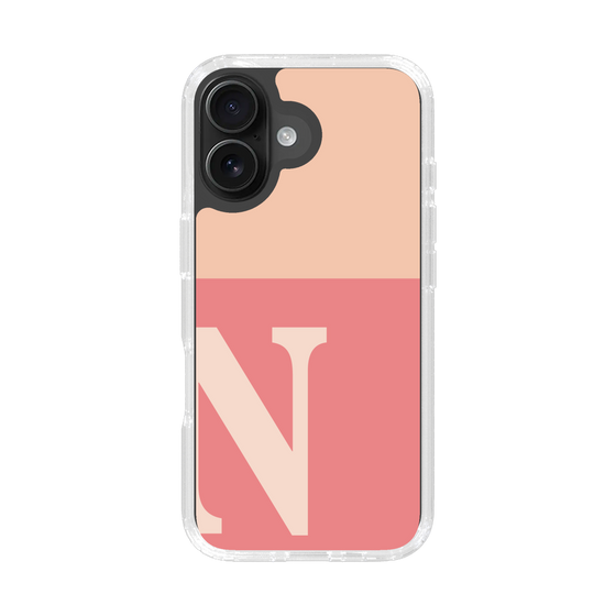 Slim Protection Case［ オリジナル - initial two tone - N pink ］