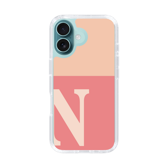 Slim Protection Case［ オリジナル - initial two tone - N pink ］