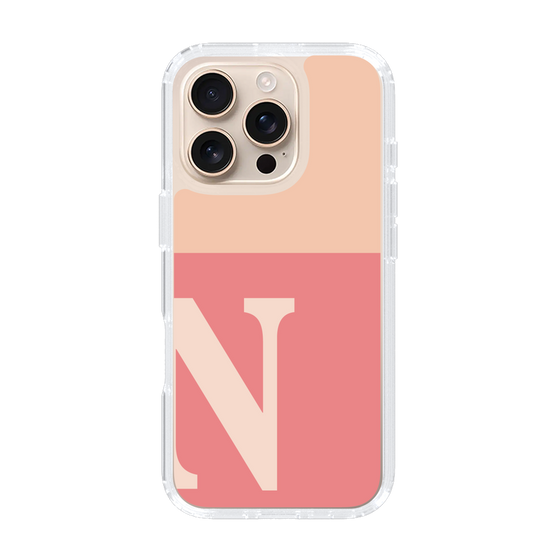 Slim Protection Case［ オリジナル - initial two tone - N pink ］