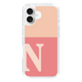 Slim Protection Case［ オリジナル - initial two tone - N pink ］