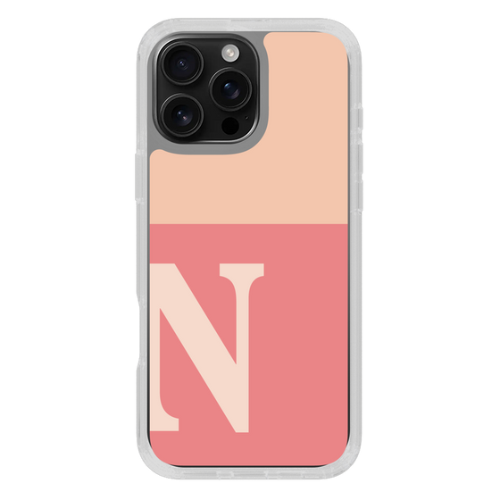 Slim Protection Case［ オリジナル - initial two tone - N pink ］