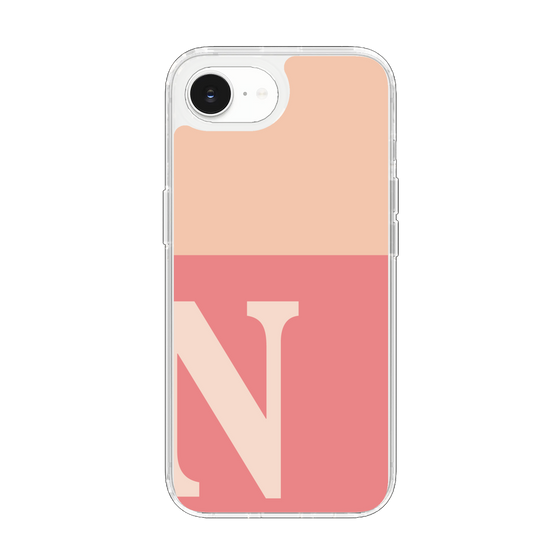 Slim Protection Case［ Original - initial two tone - N pink ］