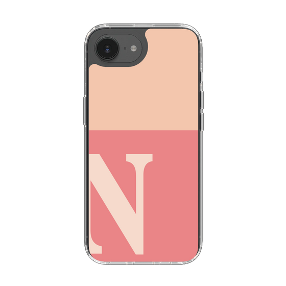 Slim Protection Case［ Original - initial two tone - N pink ］