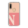 Slim Protection Case［ Original - initial two tone - N pink ］
