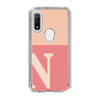 Slim Protection Case［ Original - initial two tone - N pink ］