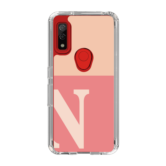 Slim Protection Case［ Original - initial two tone - N pink ］