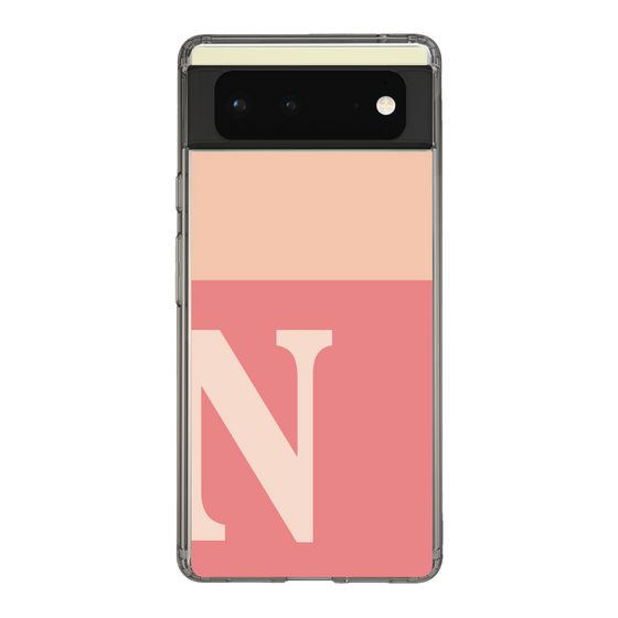 Slim Protection Case［ Original - initial two tone - N pink ］