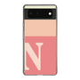 Slim Protection Case［ Original - initial two tone - N pink ］