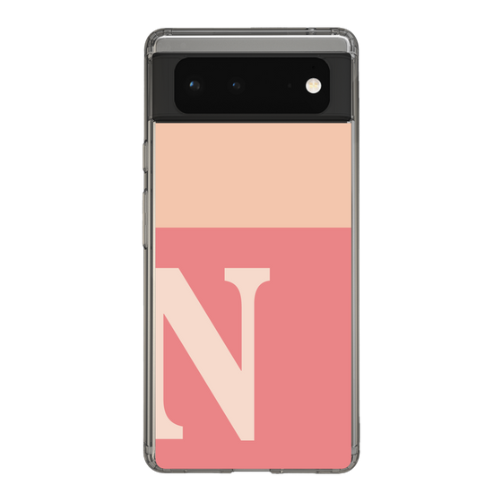 Slim Protection Case［ Original - initial two tone - N pink ］