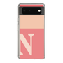 Slim Protection Case［ Original - initial two tone - N pink ］