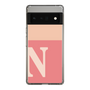 Slim Protection Case［ Original - initial two tone - N pink ］