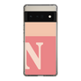 Slim Protection Case［ Original - initial two tone - N pink ］