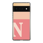 Slim Protection Case［ Original - initial two tone - N pink ］