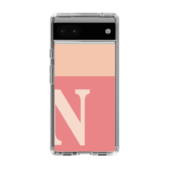 Slim Protection Case［ Original - initial two tone - N pink ］