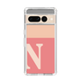 Slim Protection Case［ Original - initial two tone - N pink ］