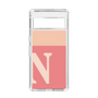 Slim Protection Case［ Original - initial two tone - N pink ］