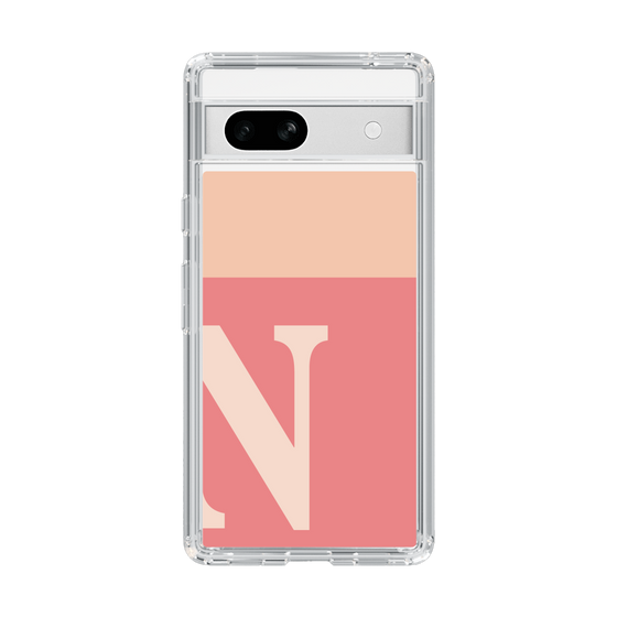 Slim Protection Case［ Original - initial two tone - N pink ］
