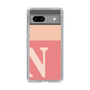 Slim Protection Case［ Original - initial two tone - N pink ］