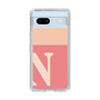 Slim Protection Case［ Original - initial two tone - N pink ］