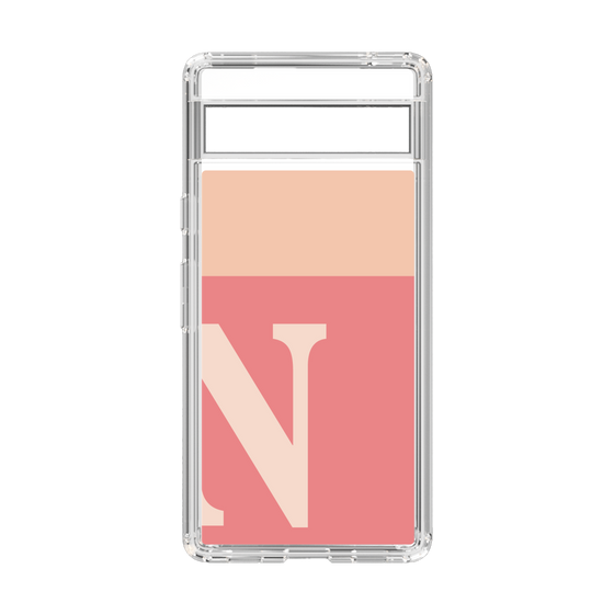Slim Protection Case［ Original - initial two tone - N pink ］