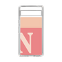 Slim Protection Case［ Original - initial two tone - N pink ］