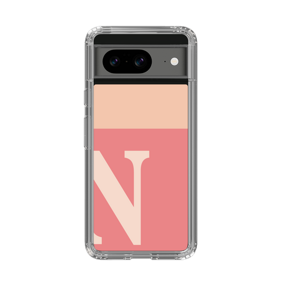 Slim Protection Case［ Original - initial two tone - N pink ］