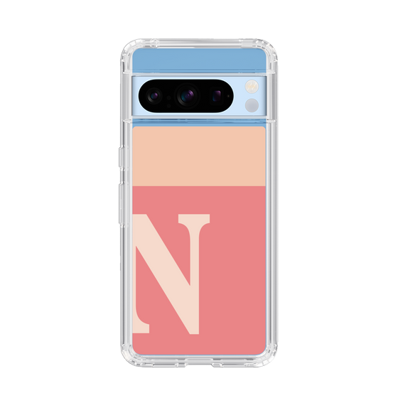 Slim Protection Case［ Original - initial two tone - N pink ］