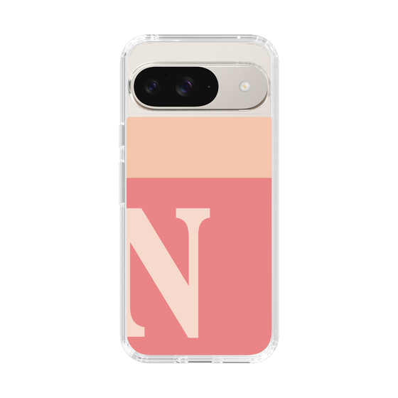 Slim Protection Case［ Original - initial two tone - N pink ］
