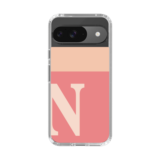 Slim Protection Case［ Original - initial two tone - N pink ］