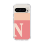 Slim Protection Case［ Original - initial two tone - N pink ］