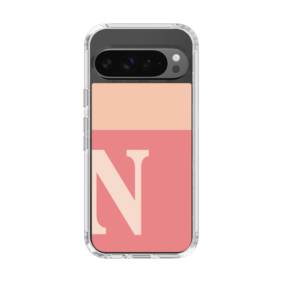 Slim Protection Case［ Original - initial two tone - N pink ］