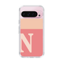 Slim Protection Case［ Original - initial two tone - N pink ］