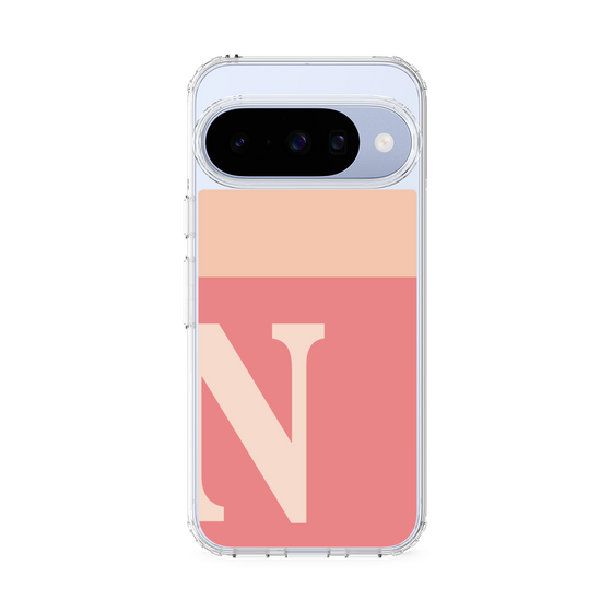 Slim Protection Case［ Original - initial two tone - N pink ］
