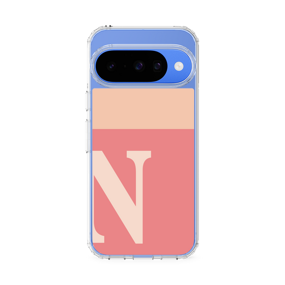 Slim Protection Case［ Original - initial two tone - N pink ］