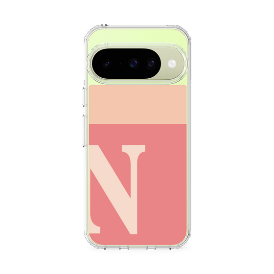 Slim Protection Case［ Original - initial two tone - N pink ］