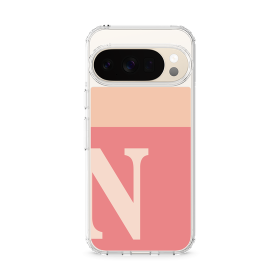 Slim Protection Case［ Original - initial two tone - N pink ］