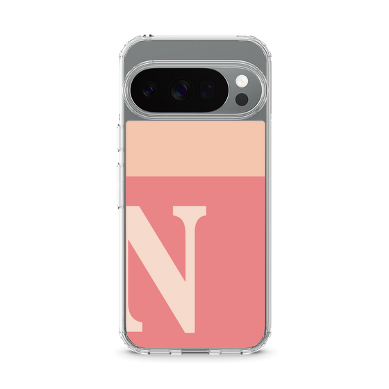 Slim Protection Case［ Original - initial two tone - N pink ］