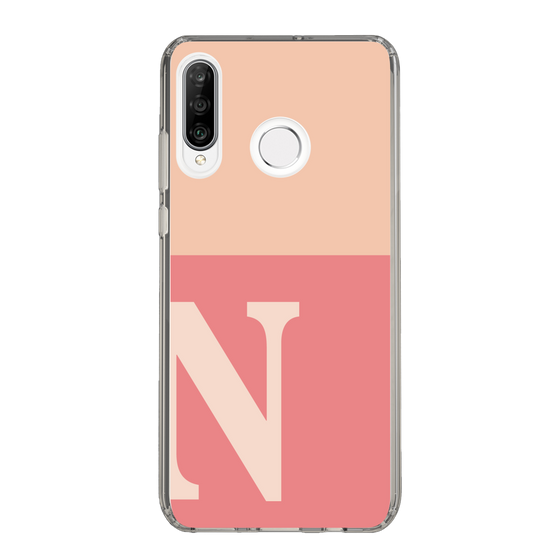 Slim Protection Case［ Original - initial two tone - N pink ］