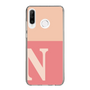 Slim Protection Case［ Original - initial two tone - N pink ］